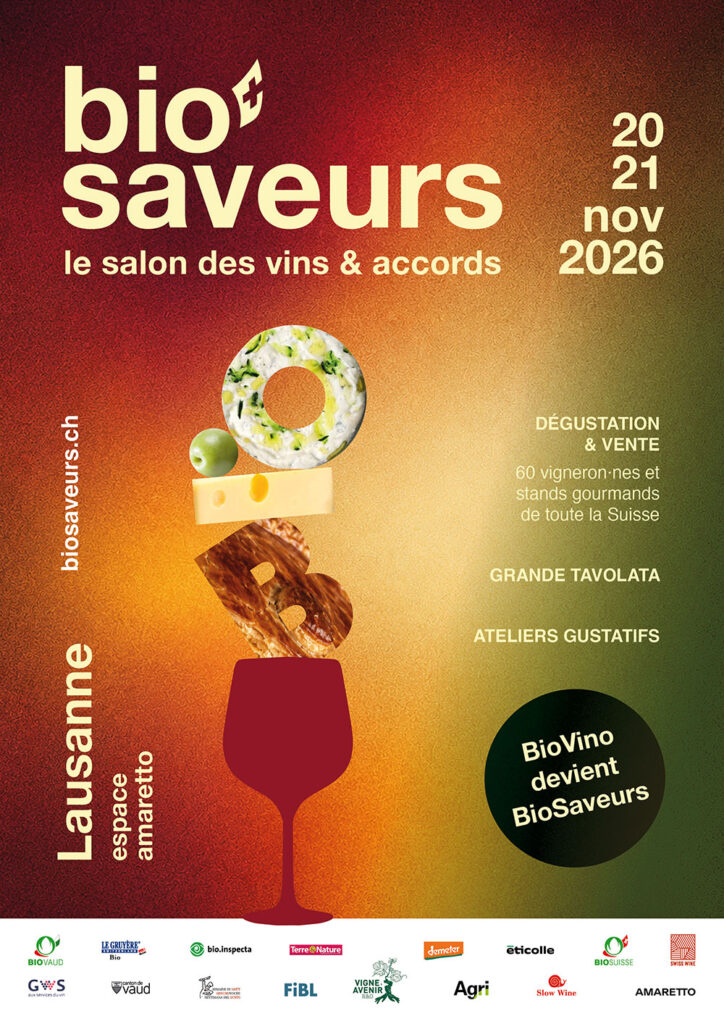 Salon BioSaveurs, vins bio Lausanne